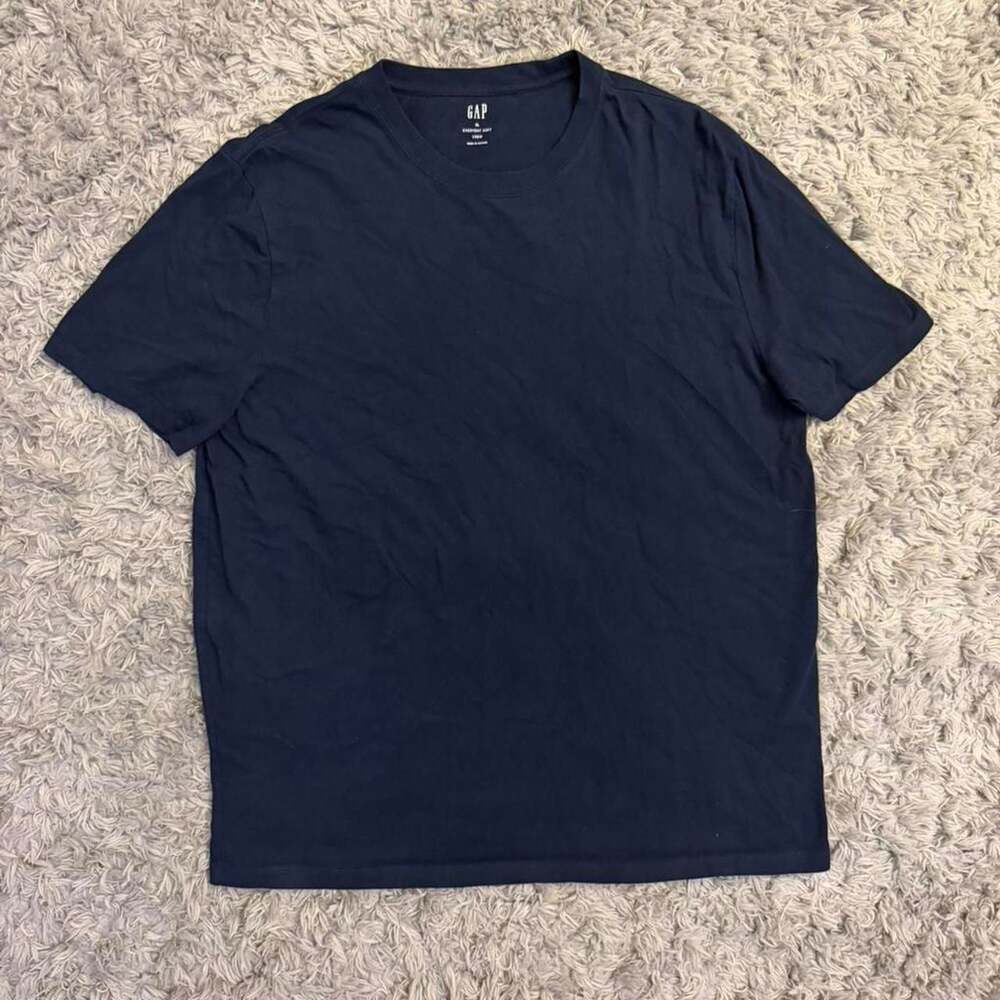 GAP Everyday Soft Crew T-Shirt Navy Blue